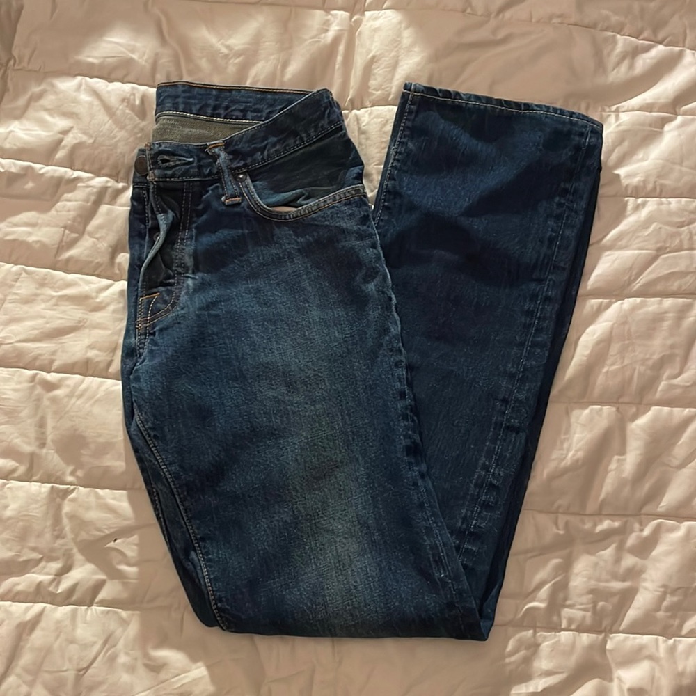 Abercrombie and fitch dark wash jeans 30x32
